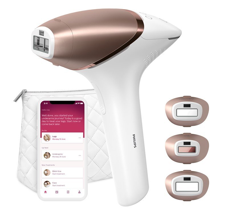 Philips Epilatore a Luce Pulsata Lumea Serie 9000 Bri955/00