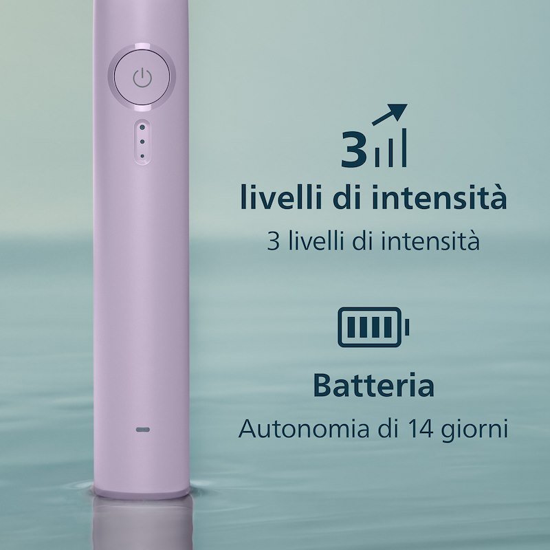 Philips Spazzolino Elettrico Sonicare serie 3100 HX4033/27 Viola