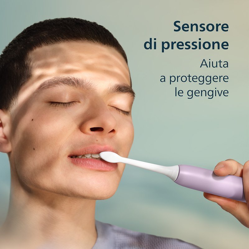 Philips Spazzolino Elettrico Sonicare serie 3100 HX4033/27 Viola