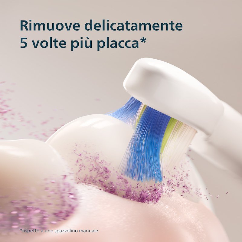 Philips Spazzolino Elettrico Sonicare serie 4100 Hx4042/41 Bianco