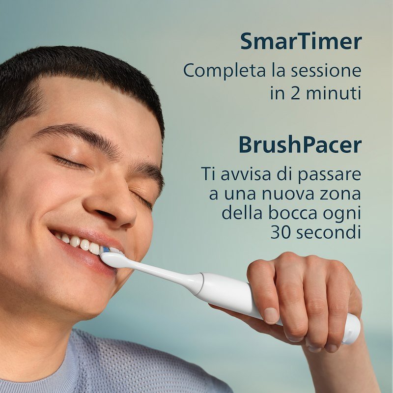 Philips Spazzolino Elettrico Sonicare serie 4100 Hx4042/41 Bianco