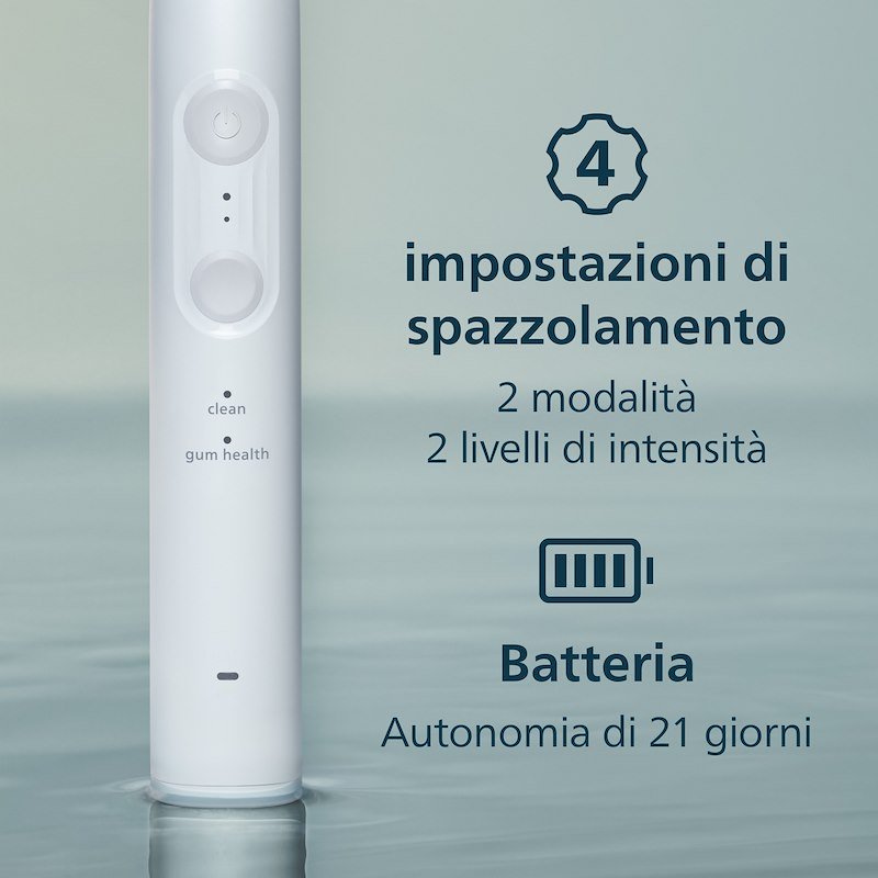 Philips Spazzolino Elettrico Sonicare serie 4100 Hx4042/41 Bianco