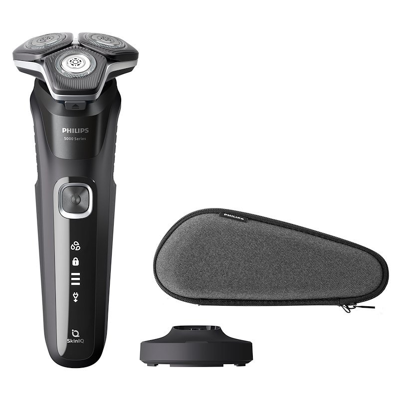 Philips Rasoio Elettrico SHAVER serie 5000 S5898/35 Nero Intenso