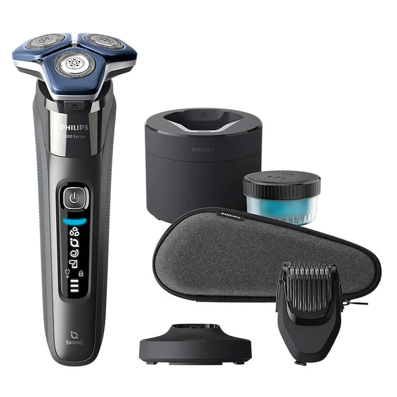 Philips Rasoio Elettrico SHAVER Serie 7000 S7887/58 Cromato Scuro