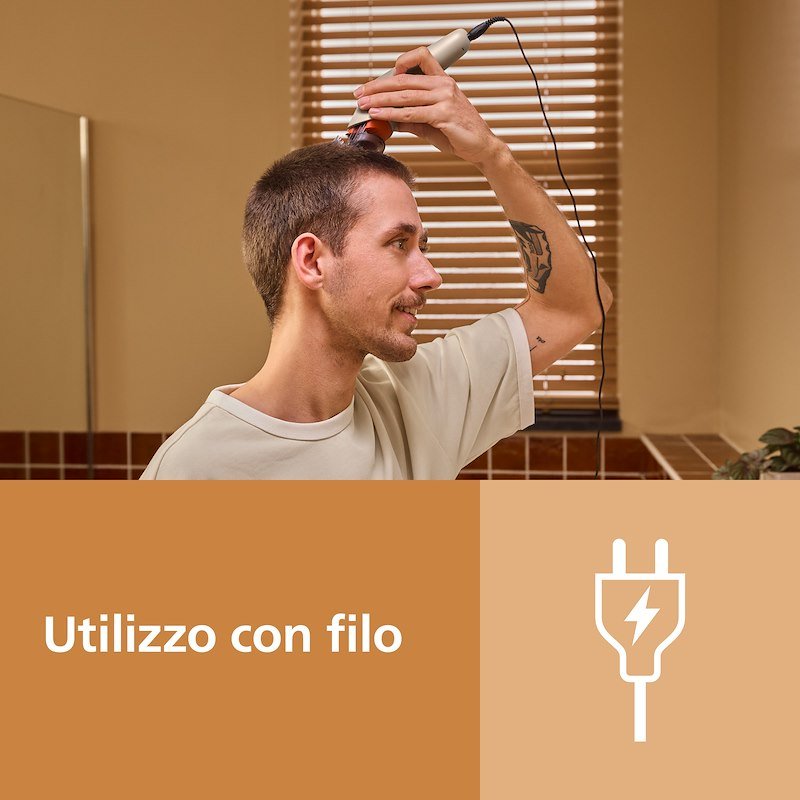 Philips Regolacapelli Serie 3000 Hc3734/15 Beige