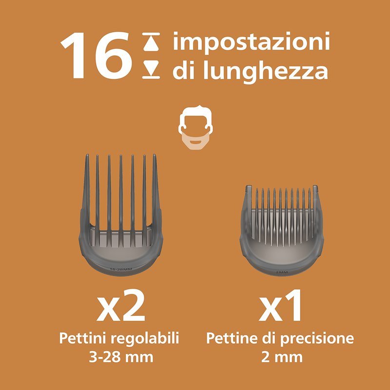 Philips Regola capelli SERIE 5000 Hc5733/15 Nero