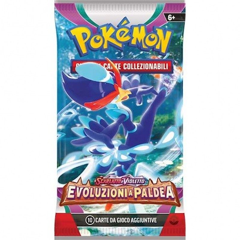 Pokemon Evoluzioni a Paldea 1 Busta Car2196