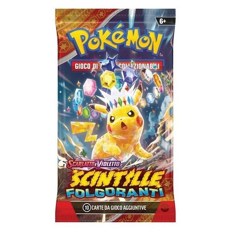 Pokemon Bustina Scintille Folgoranti Scarlatto E Violetto Car2523