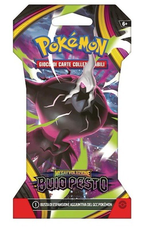 Pokemon MEGAEVO Buio Pesto 1 Busta Blist Pk10424-i