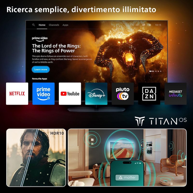 Philips TV LED 32" 32pfs6900/12 Black