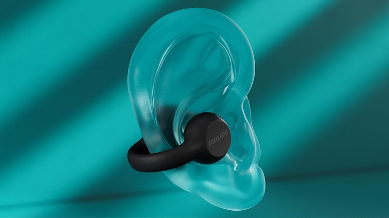 Philips Auricolari Taq2000bk/00 Black