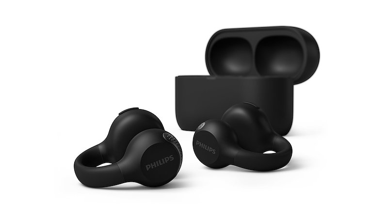 Philips Auricolari Taq2000bk/00 Black