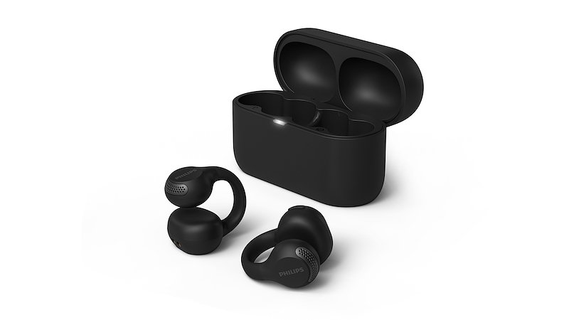 Philips Auricolari Taq2000bk/00 Black
