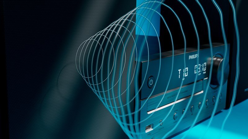 Philips Sistema musicale micro Tam4505m2/12 Black