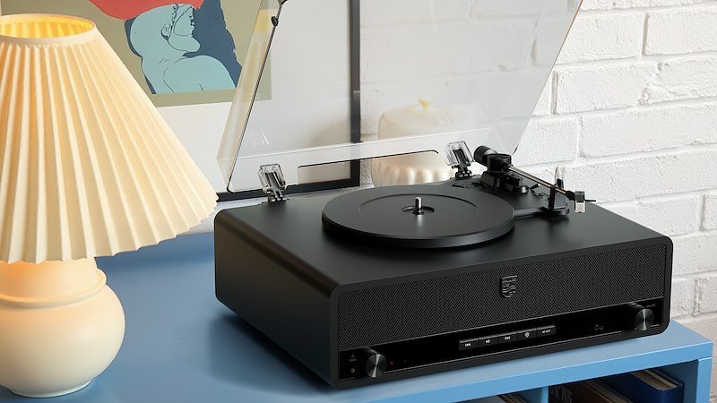 Philips Giradischi all-in-one Bluetooth Tav3000b/10 Black