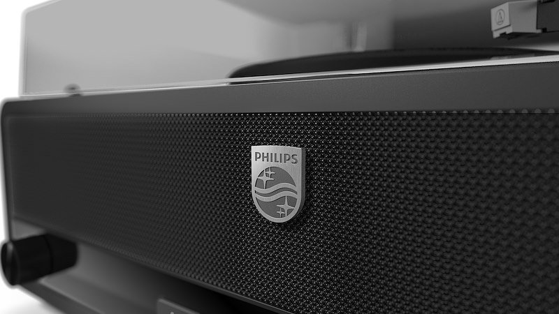 Philips Giradischi all-in-one Bluetooth Tav3000b/10 Black