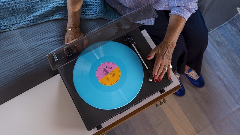 Philips Giradischi all-in-one Bluetooth Tav3000b/10 Black