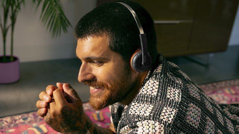 Philips Cuffie a padiglione chiuso Tah2000bk Black