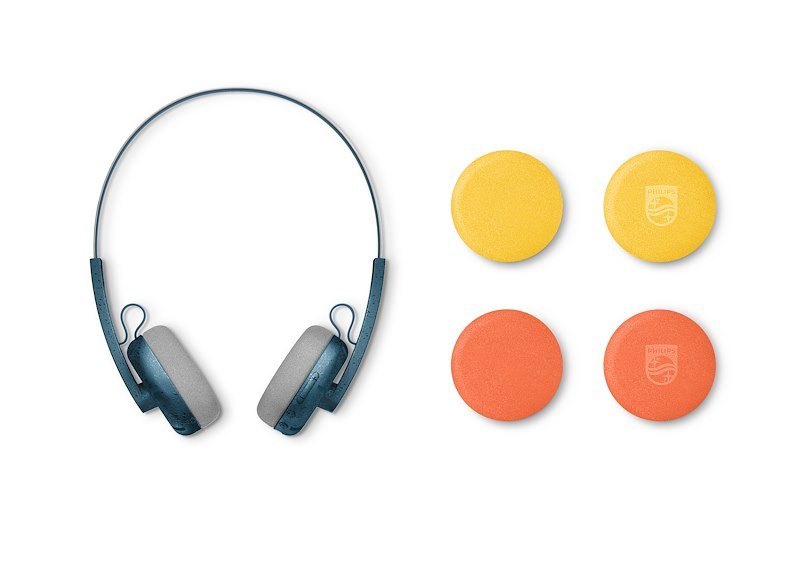 Philips Cuffie a padiglione chiuso Tah2000tl Blue