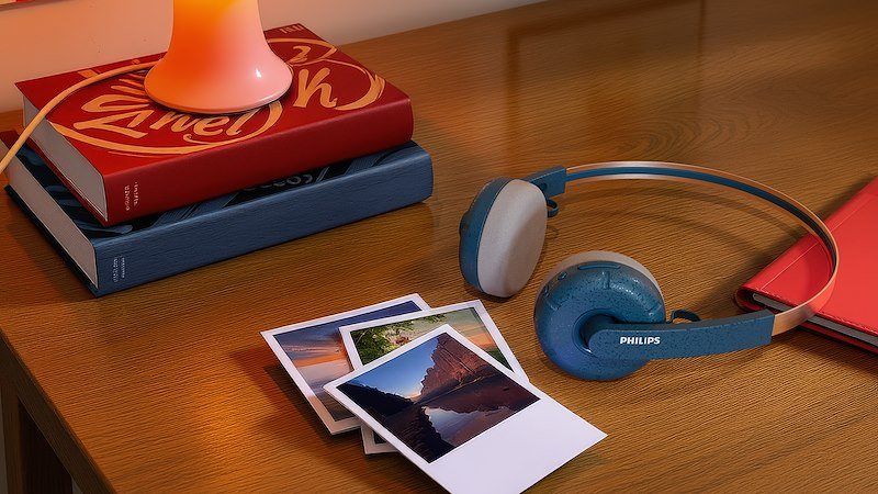 Philips Cuffie a padiglione chiuso Tah2000tl Blue