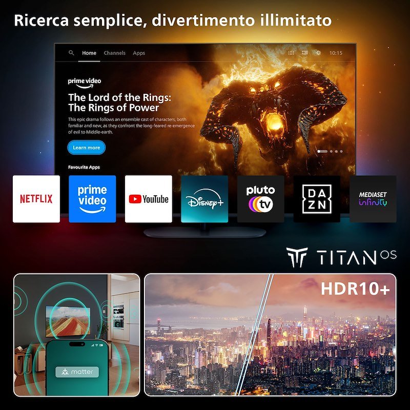 Philips TV QLED 55" 55pus7810/12