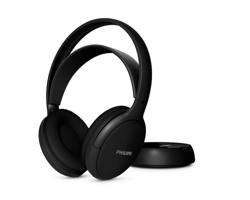 Philips Cuffie a padiglione chiuso per TV Shd6000bk/12 Black