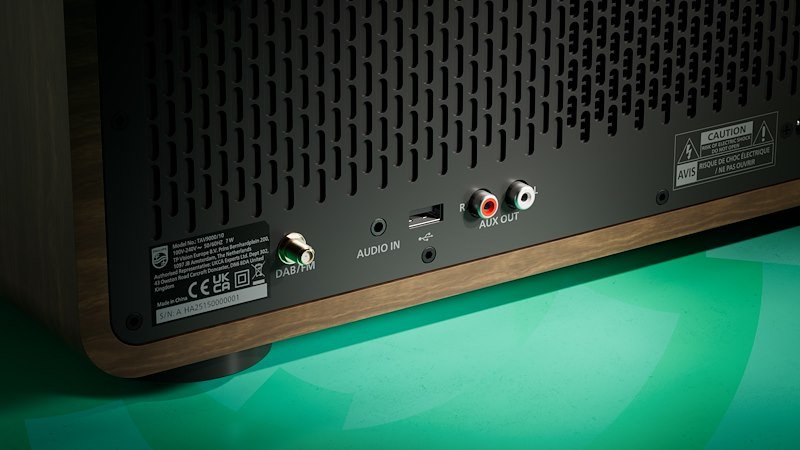 Philips Giradischi The Tina All-in-one bluetooth Tav9000d/10 Brown