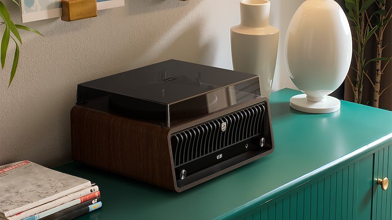 Philips Giradischi The Tina All-in-one bluetooth Tav9000d/10 Brown