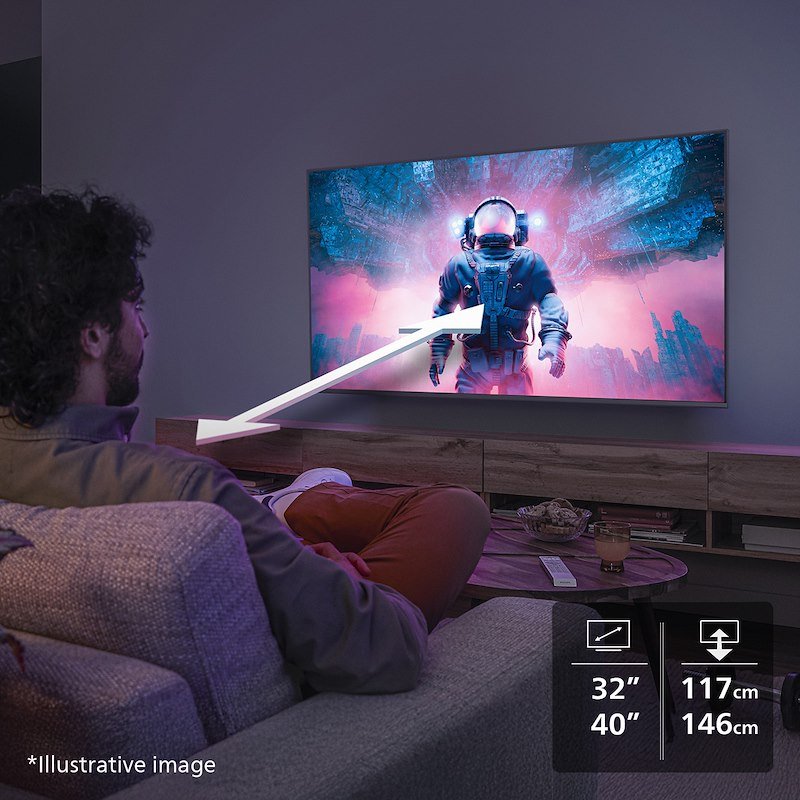 Philips Smart TV LED FHD 40" 40PFS6050/12 black