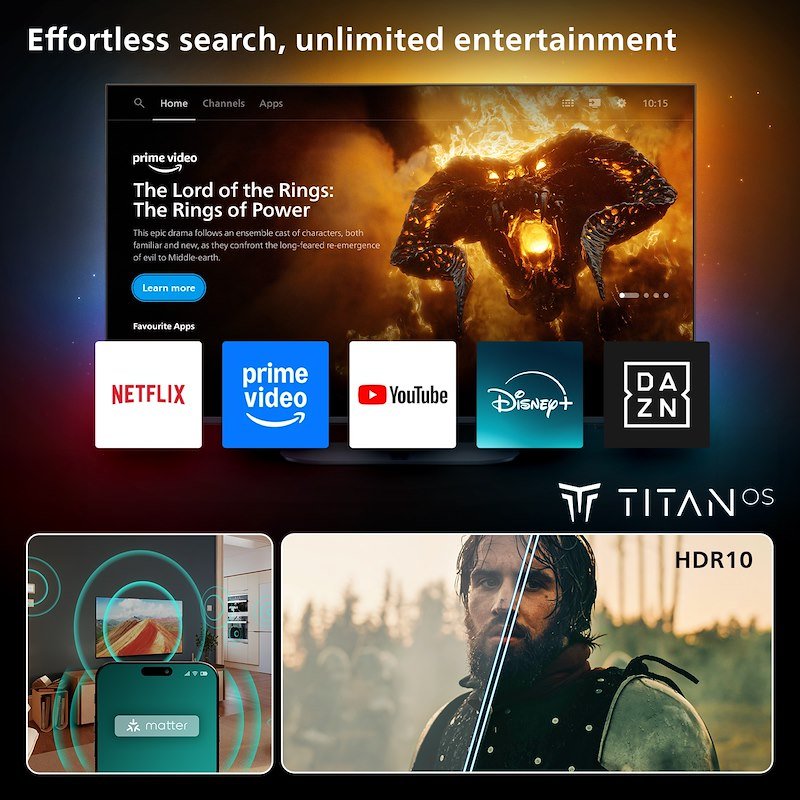 Philips Smart TV LED FHD 40" 40PFS6050/12 black