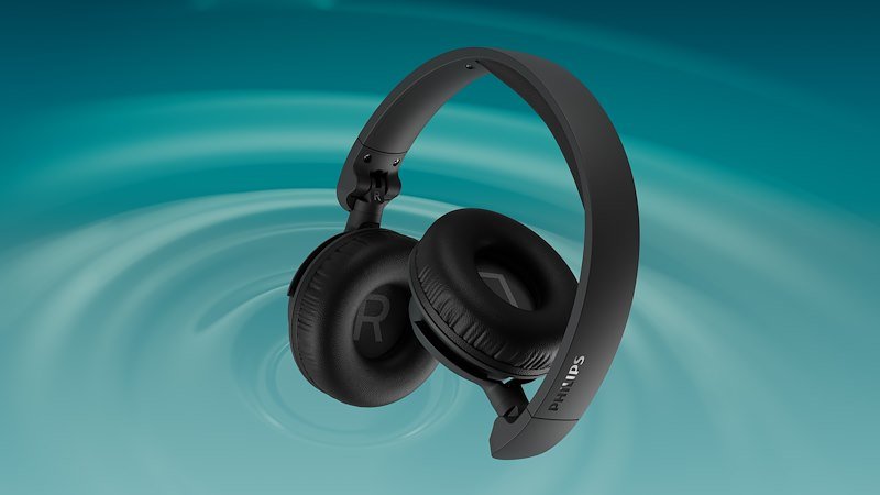 Philips Cuffie Bluetooth Tah4000bk/00 Black