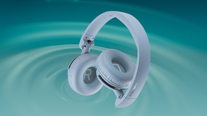 Philips Cuffie Bluetooth Tah4000lb/00 Light Blue