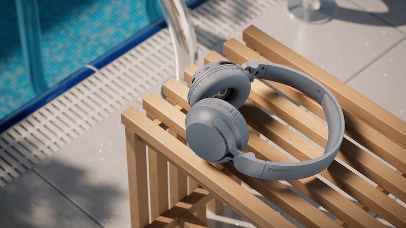 Philips Cuffie Bluetooth Tah4000lb/00 Light Blue