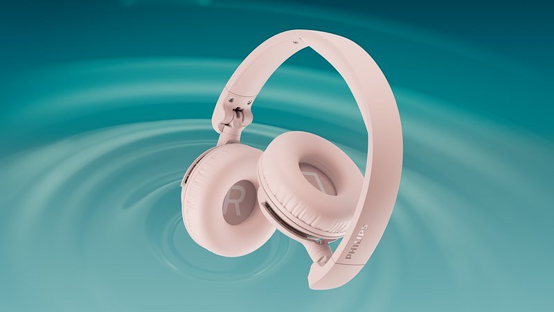 Philips Cuffie Bluetooth Tah4000pk/00 Pink