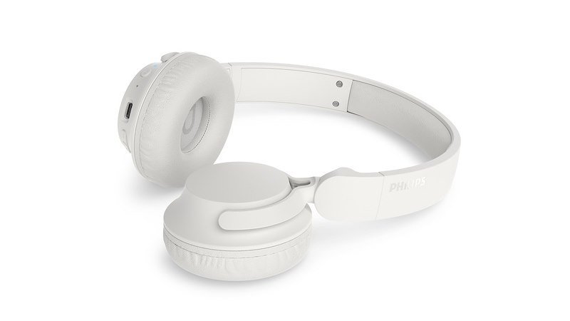 Philips Cuffie Con Cancellazione Attiva del Rumore Tah4500wt/00 White