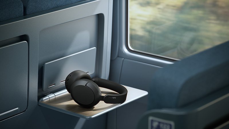 Philips Cuffie con Cancellazione del Rumore Tah6000bk/00 Black