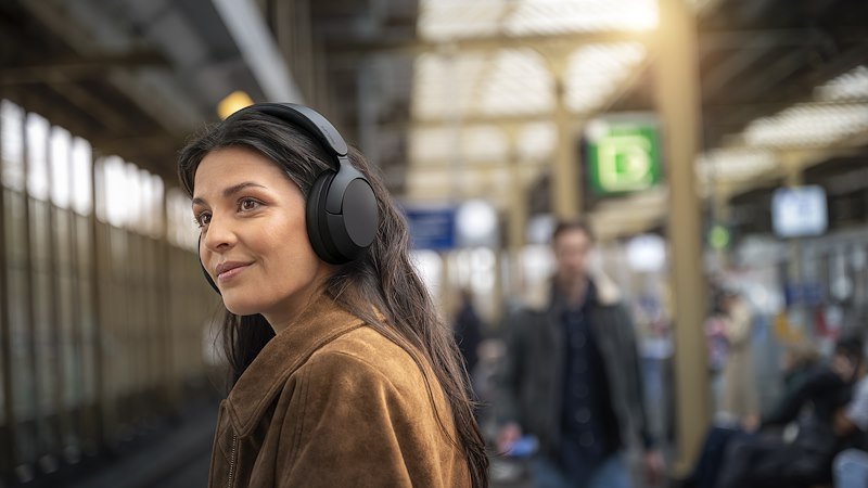 Philips Cuffie con Cancellazione del Rumore Tah6000bk/00 Black