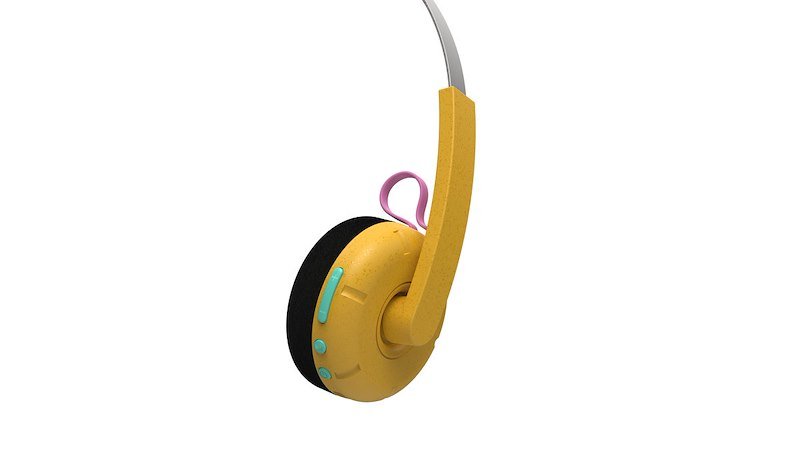 Philips Cuffie The Ringo Duo serie Moving Sound Tams1yl/00 Yellow/Pink