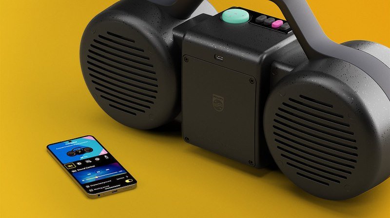 Philips Philips Speaker The Roller Tams60b/00 Black