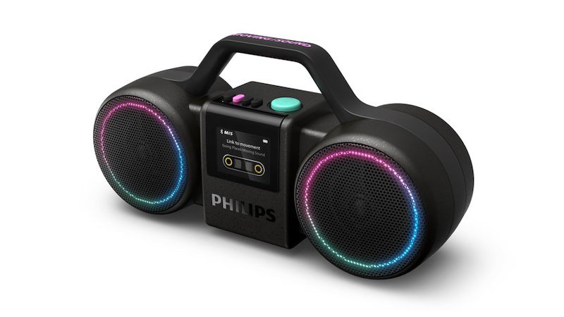 Philips Philips Speaker The Roller Tams60b/00 Black