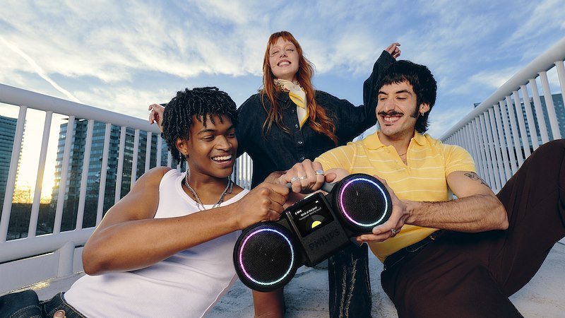 Philips Philips Speaker The Roller Tams60b/00 Black