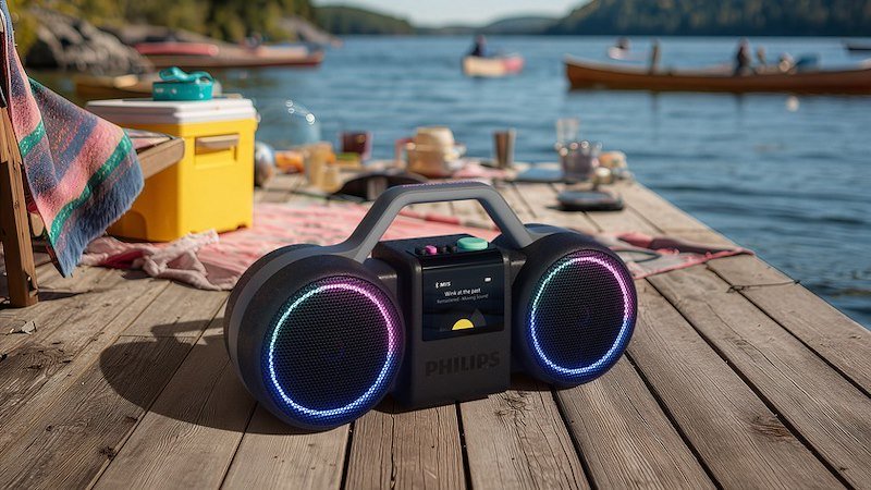 Philips Philips Speaker The Roller Tams60b/00 Black