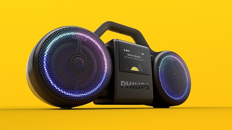 Philips Philips Speaker The Roller Tams60b/00 Black