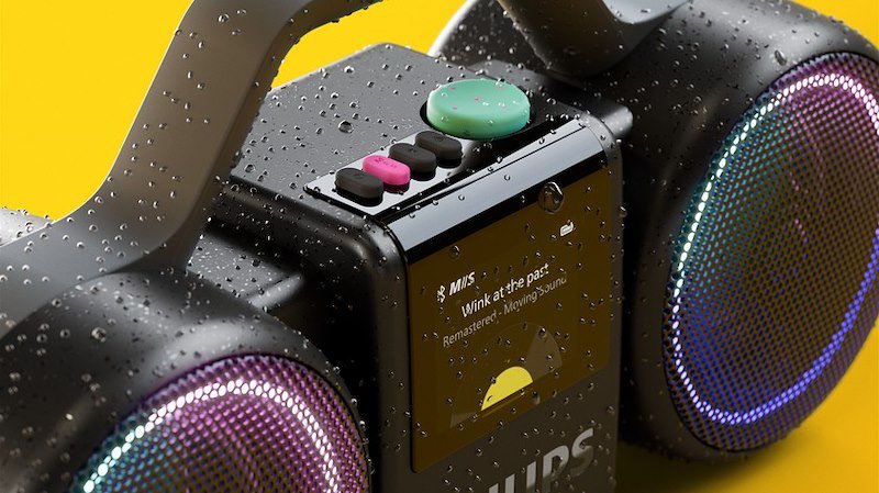 Philips Philips Speaker The Roller Tams60b/00 Black
