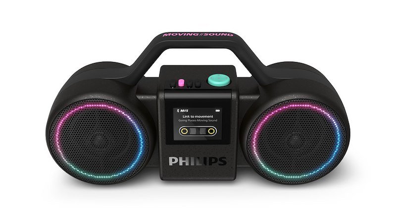 Philips Philips Speaker The Roller Tams60b/00 Black