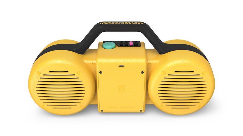 Philips Speaker The Roller Tams60y/00 Giallo