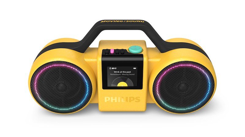 Philips Speaker The Roller Tams60y/00 Giallo