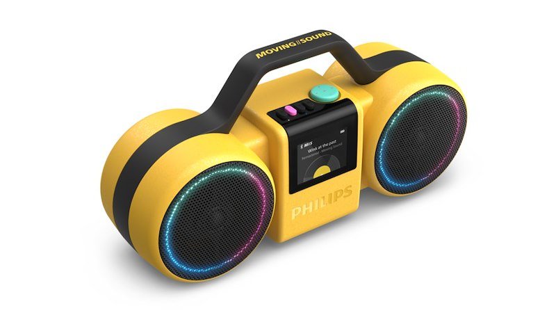 Philips Speaker The Roller Tams60y/00 Giallo