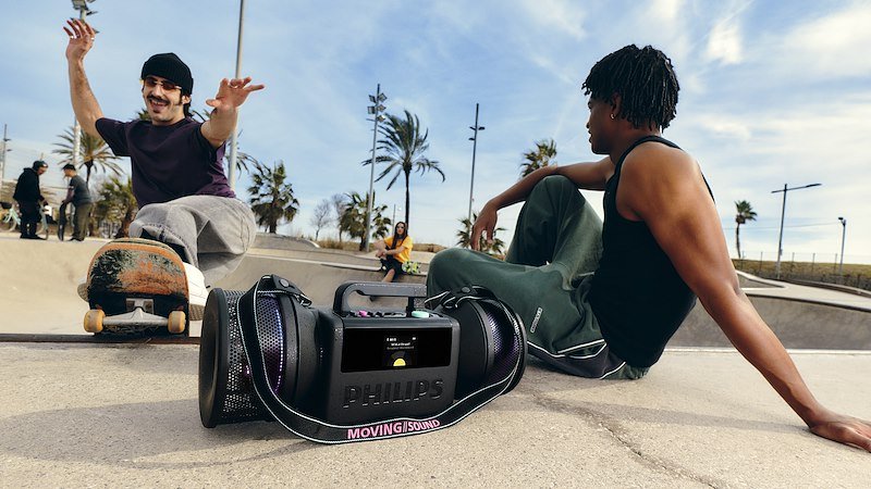 Philips Speaker The Tube Tams80b/00 Nero