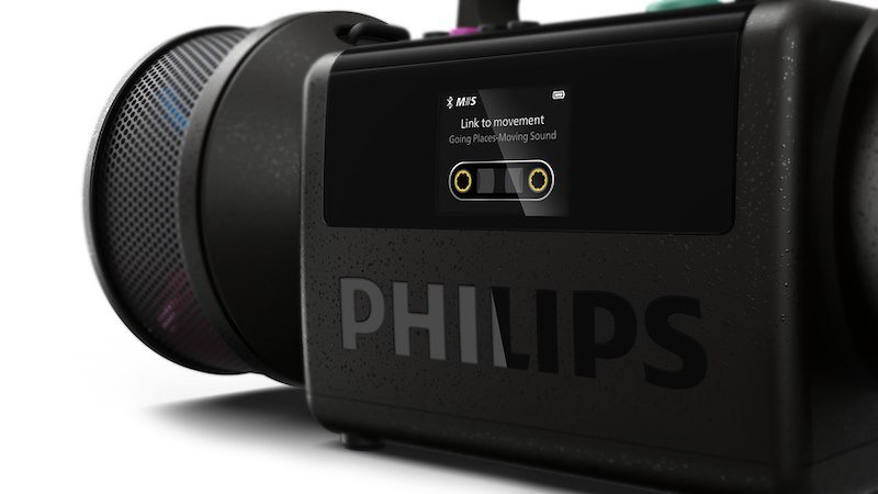 Philips Speaker The Tube Tams80b/00 Nero